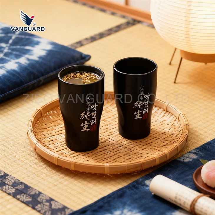 Black Ceramic Tasting Cup