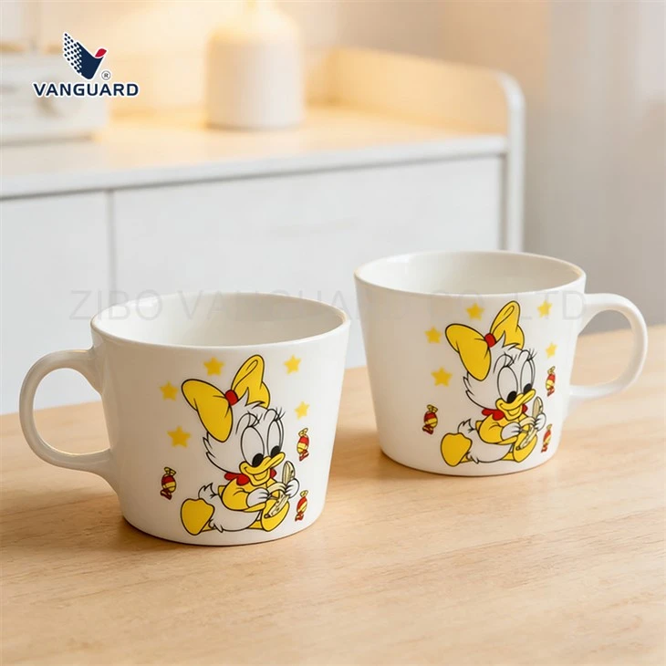 Cartoon Cone Ceramic Mug