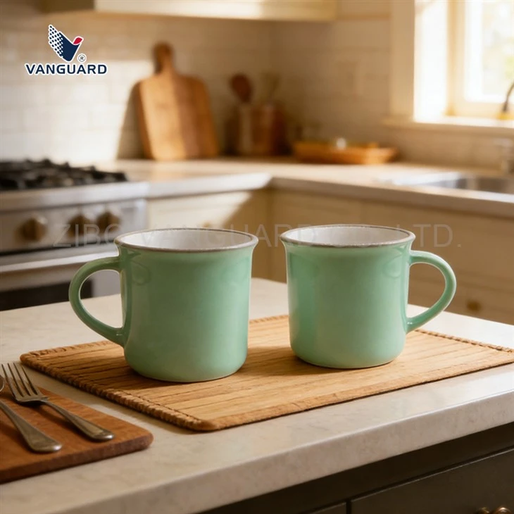 Ceramic Camping Coffee Mug