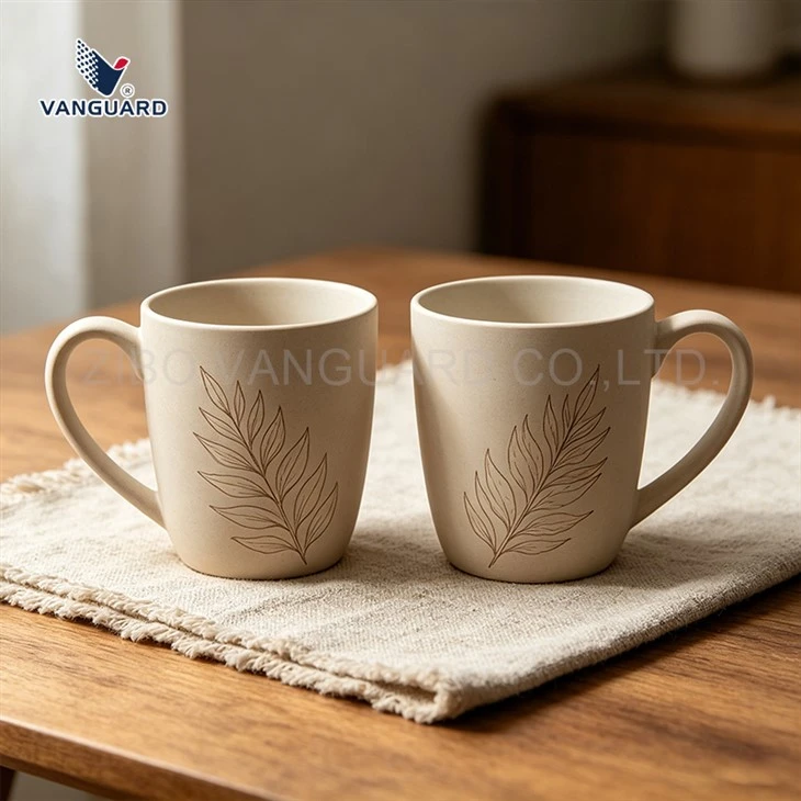 Ceramic Cup With Vintage Designs