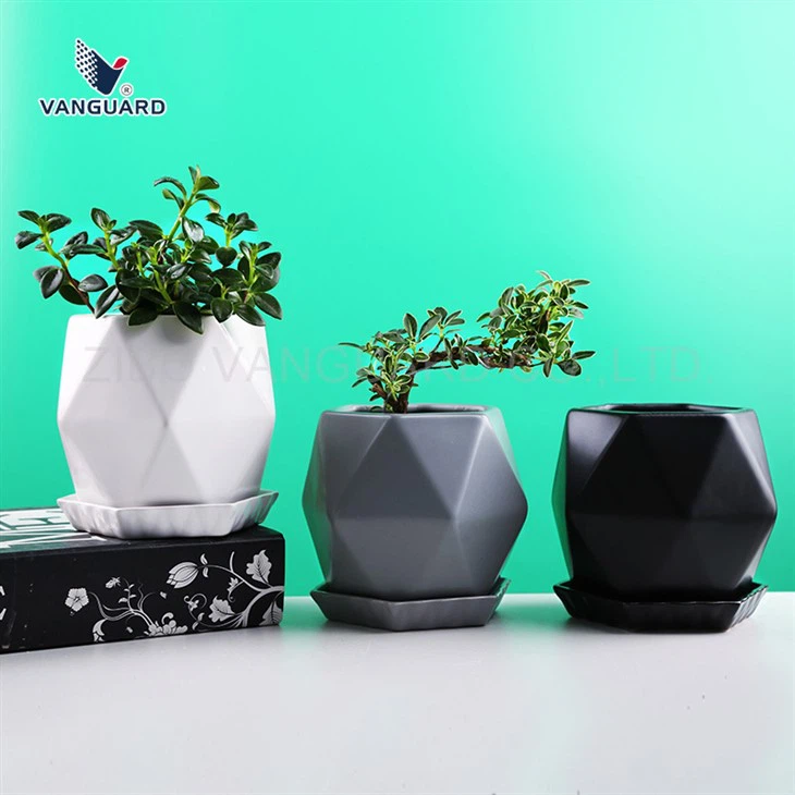 Geometric Nordic Ceramic Flower Pot Geometric Nordic Ceramic Flower Pot