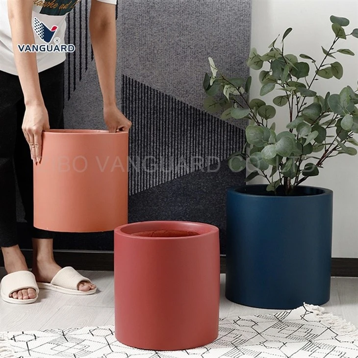 Indoor Ceramic Plant Pots With Saucers factory