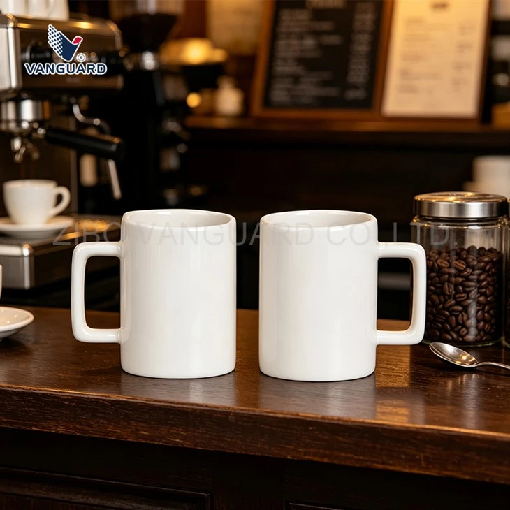 Mini White Porcelain Mug