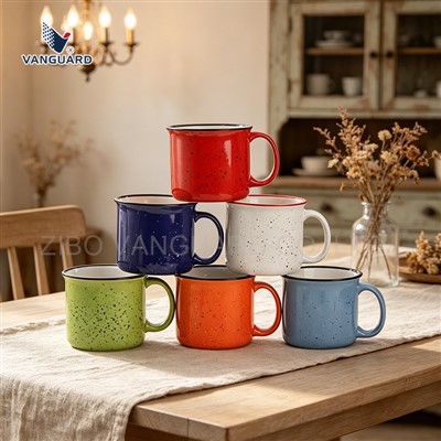 15oz Camping Speckled Mugs
