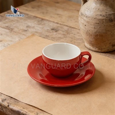 Ceramic Cup and Saucer