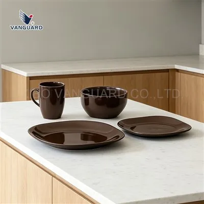 Ceramic Square Plate Set