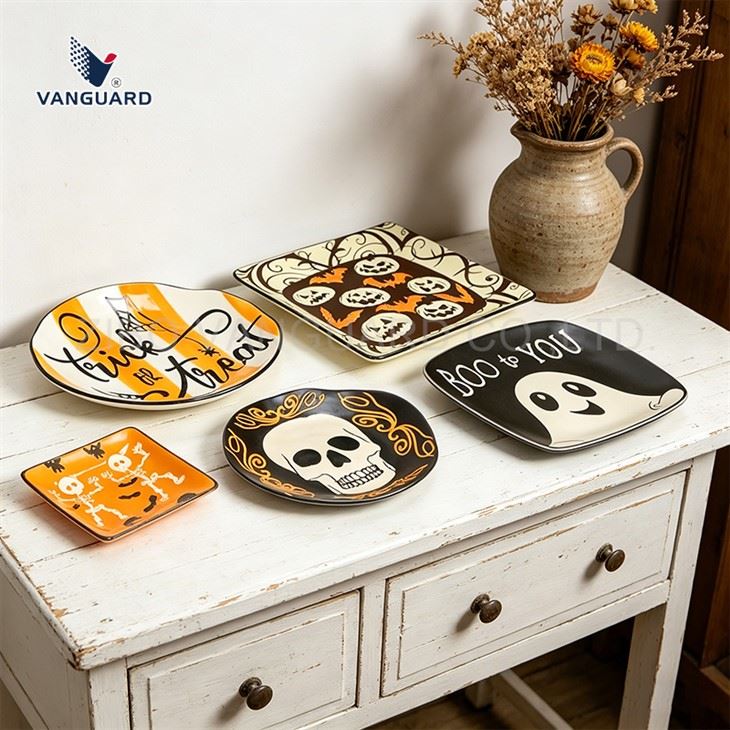 Square Ceramic Dinner Plates