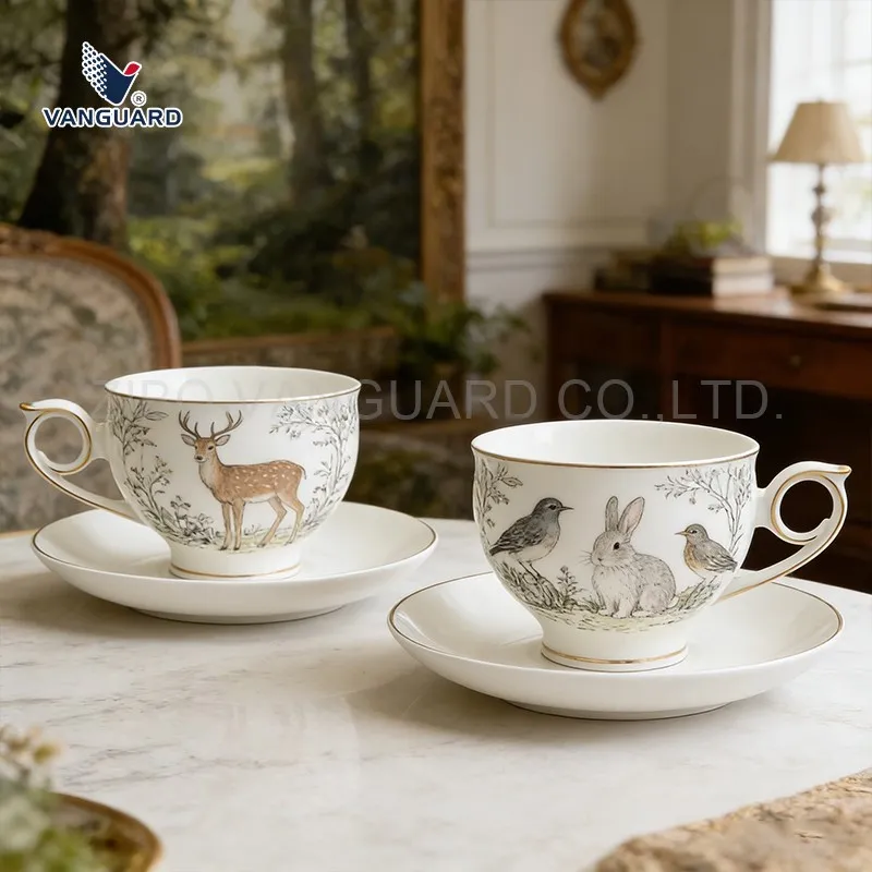 white tea cup and saucer set white tea cup and saucer set