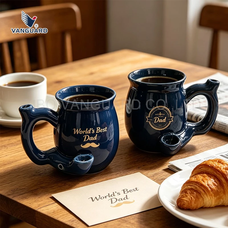 pipe handle ceramic mug pipe handle ceramic mug