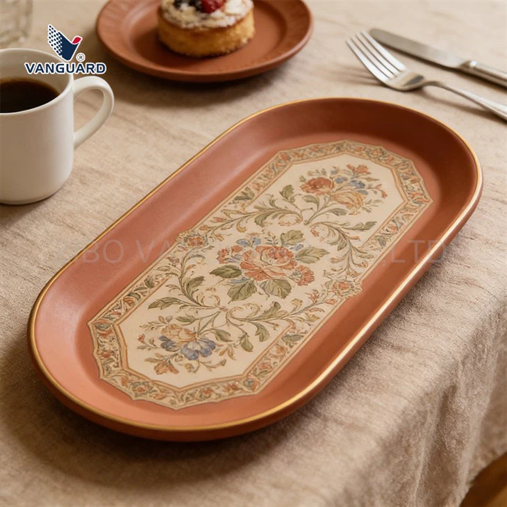 Rectangular Ceramic Dinner Plate