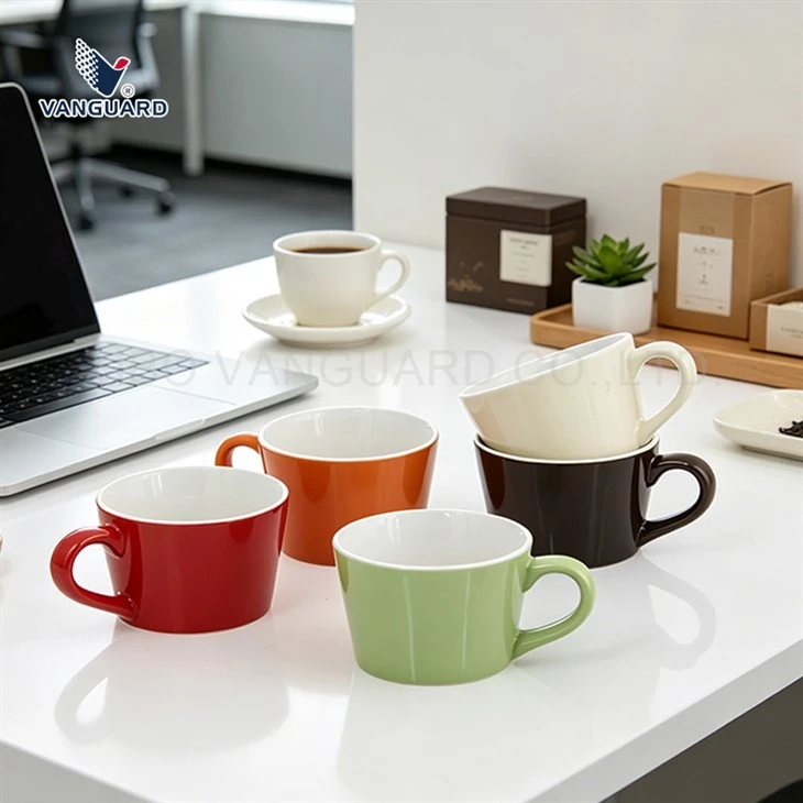 Retro Espresso Coffee Cup