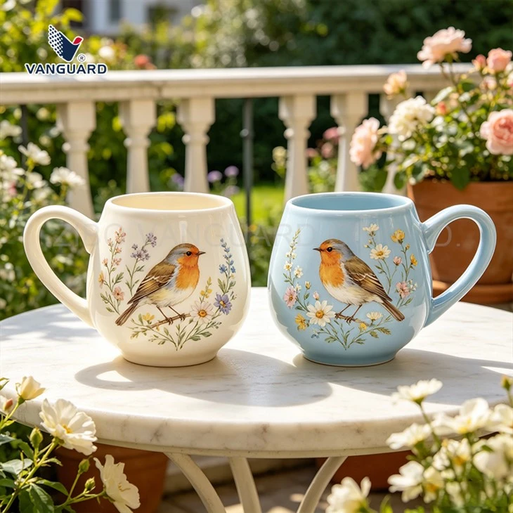Round Belly Ceramic Mug