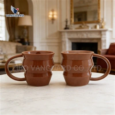 Brown Ceramic Coffee Mug