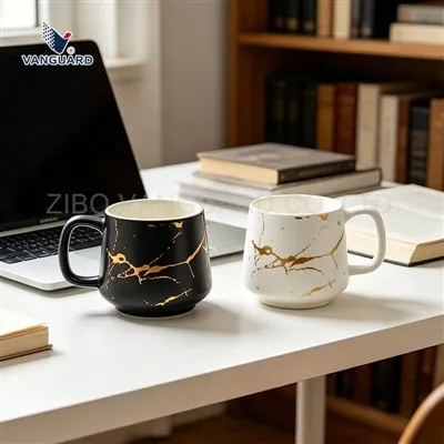 Ceramic Electroplating Coffee Mug