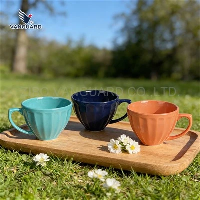 Ceramic Soup Cup With Handle