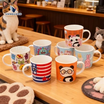 Cute Cartoon Printed Coffee Mug