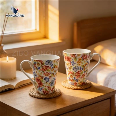 Floral Vintage Coffee Mug