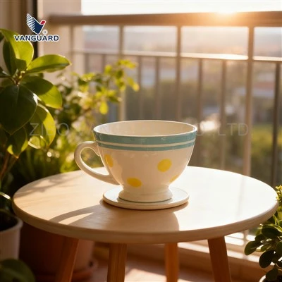 Pedestal Ceramic Breakfast Mug