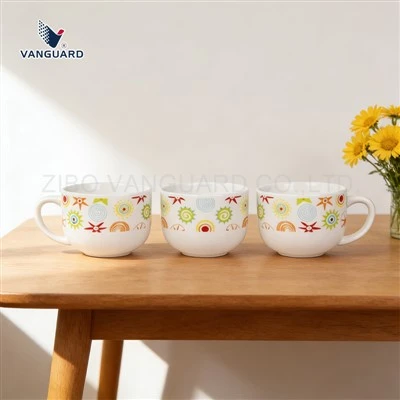 Simple Ceramic Soup Mug