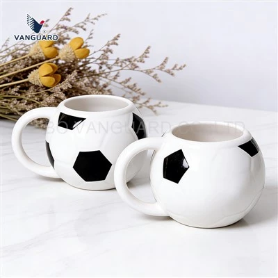 Soccer Ball Ceramic Mug