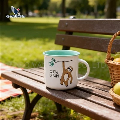 White Campfire Mug