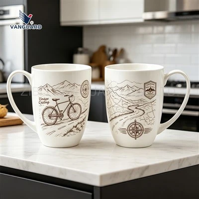 White Cappuccino Cup