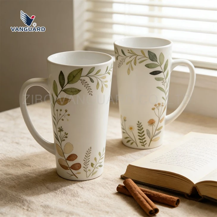 Tall Simple Ceramic Mug