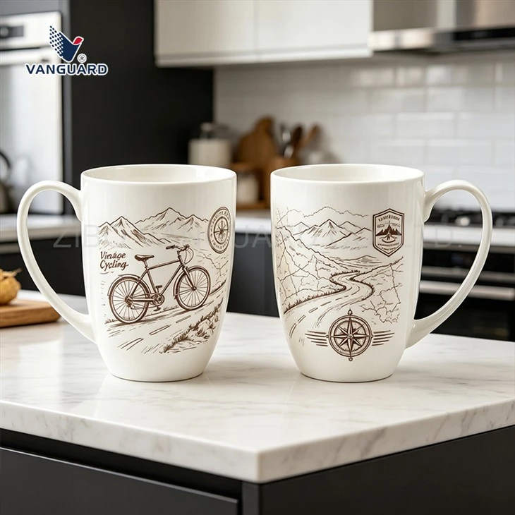 White Cappuccino Cup